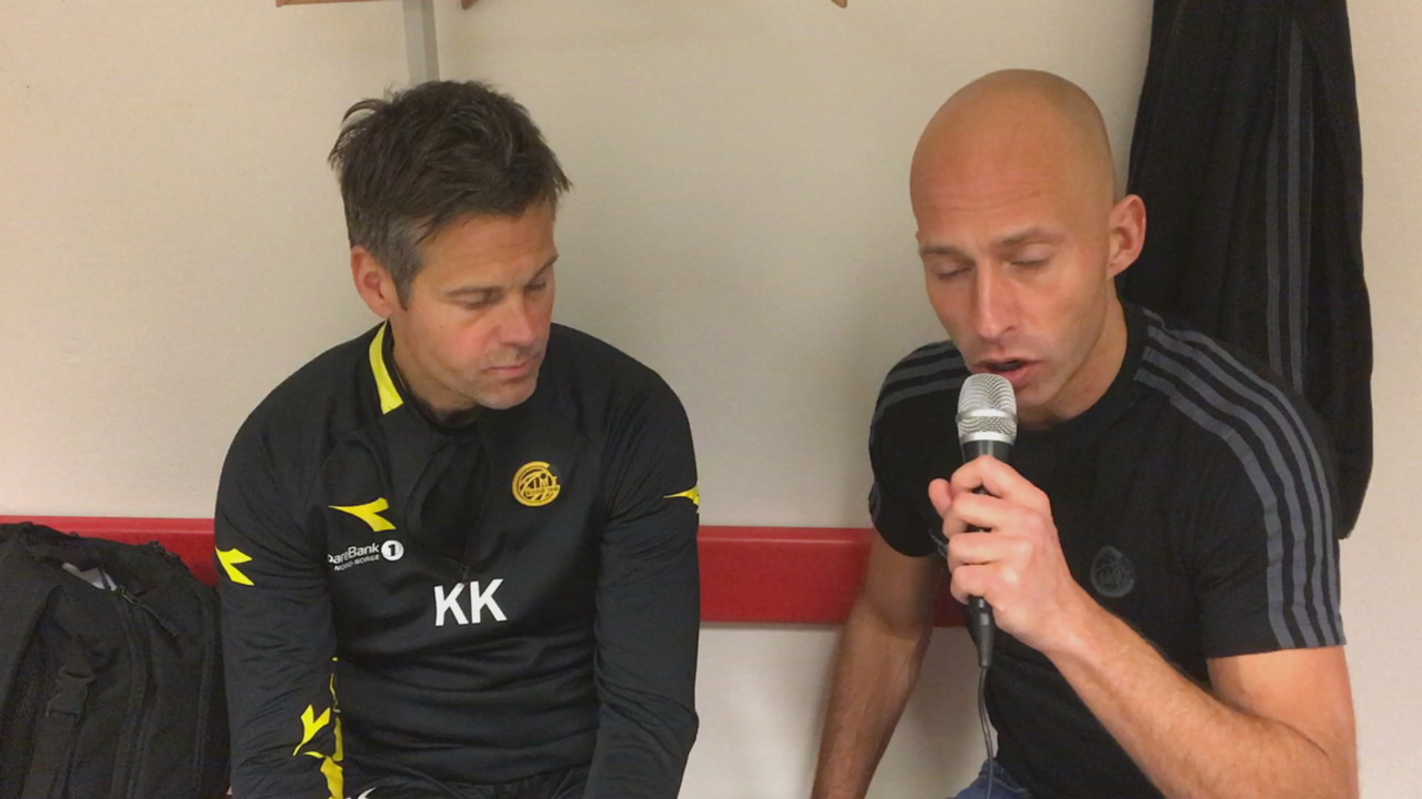 Kjetil Knutsen etter kamp - Brann SK-Bodø/Glimt